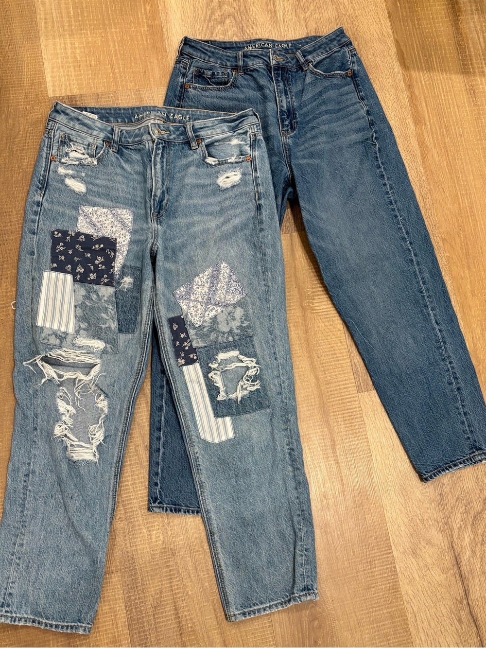 American Eagle Outfitters Straight Leg Mom Jeans
